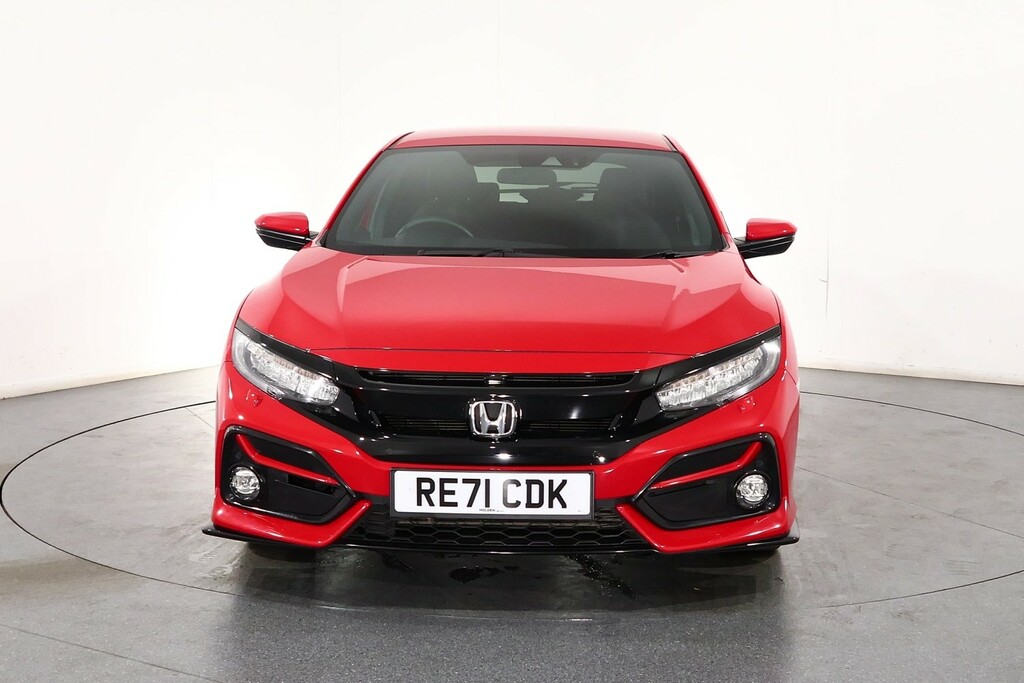 Honda Civic 1.5 Vtec Turbo Sport Cvt Red #6