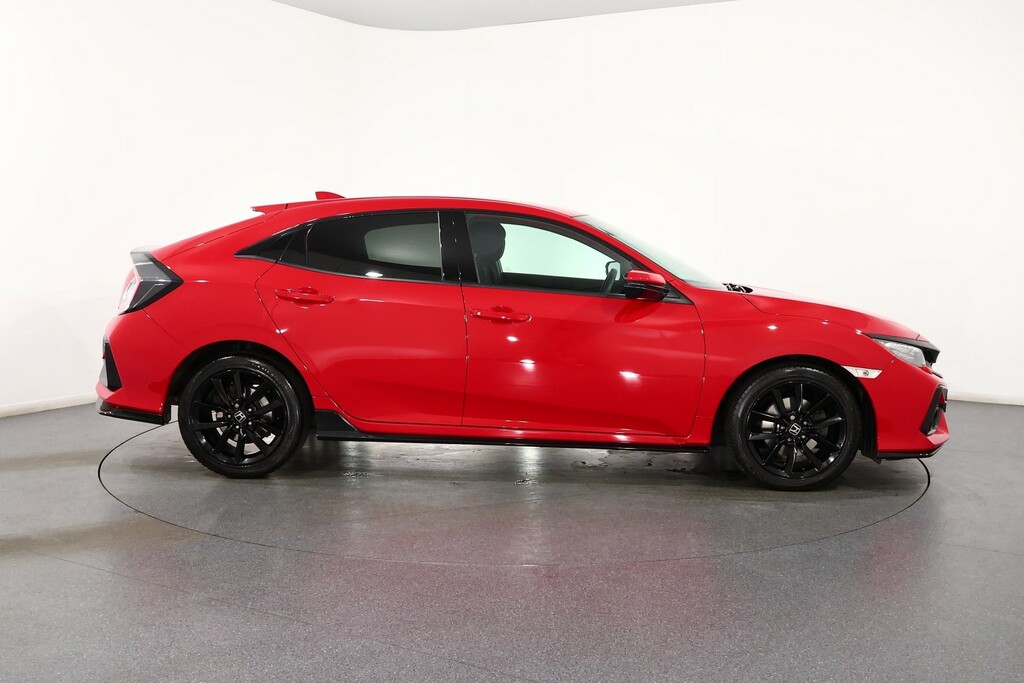 Honda Civic 1.5 Vtec Turbo Sport Cvt Red #5