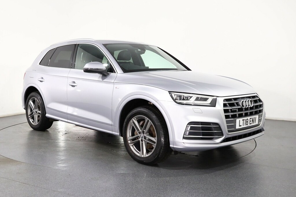 Audi Q5 S-line 2.0 Tdi S Tronic Quattro Silver