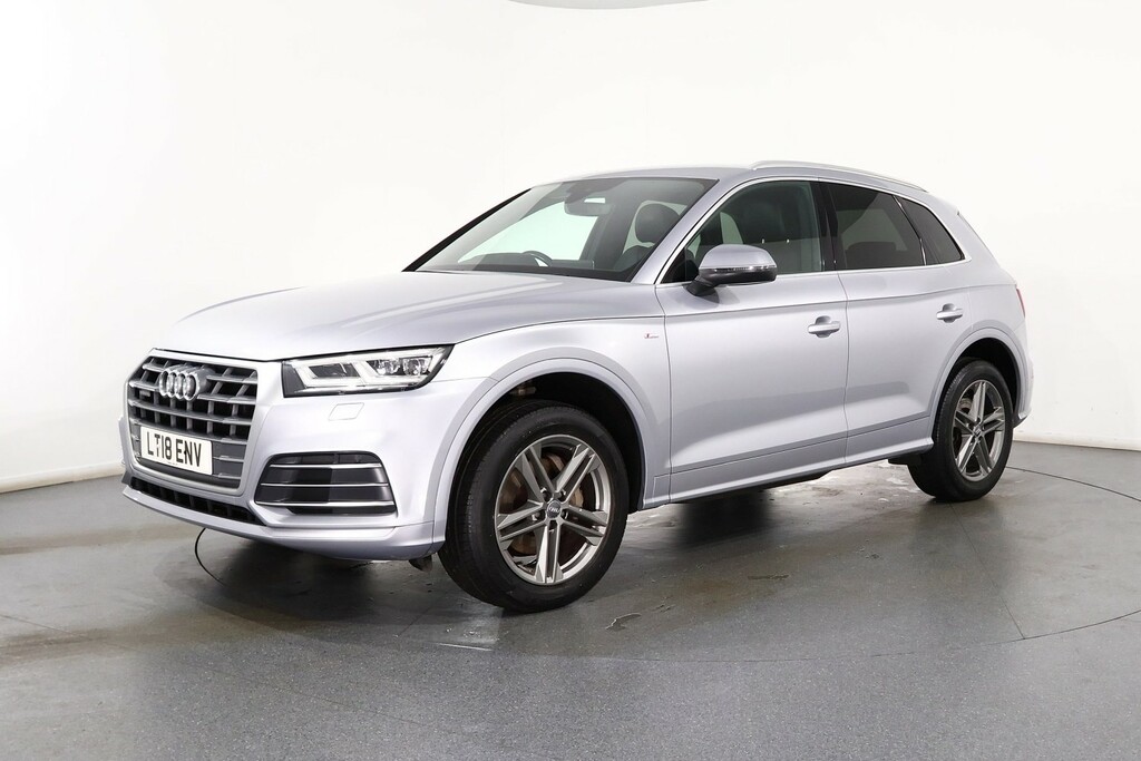 Audi Q5 S-line 2.0 Tdi S Tronic Quattro LT18ENV Silver #3