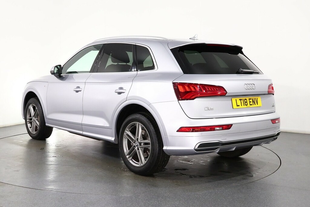 Audi Q5 S-line 2.0 Tdi S Tronic Quattro LT18ENV Silver #5