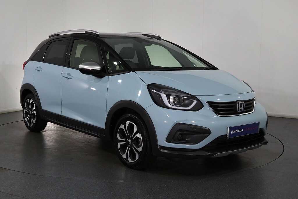 Honda Jazz 1.5 I-mmd Hybrid Crosstar Ex Cvt Blue