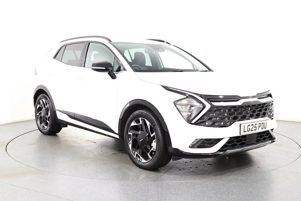 Kia Sportage 1.6T 157 48V Gt-line Kia Approved White