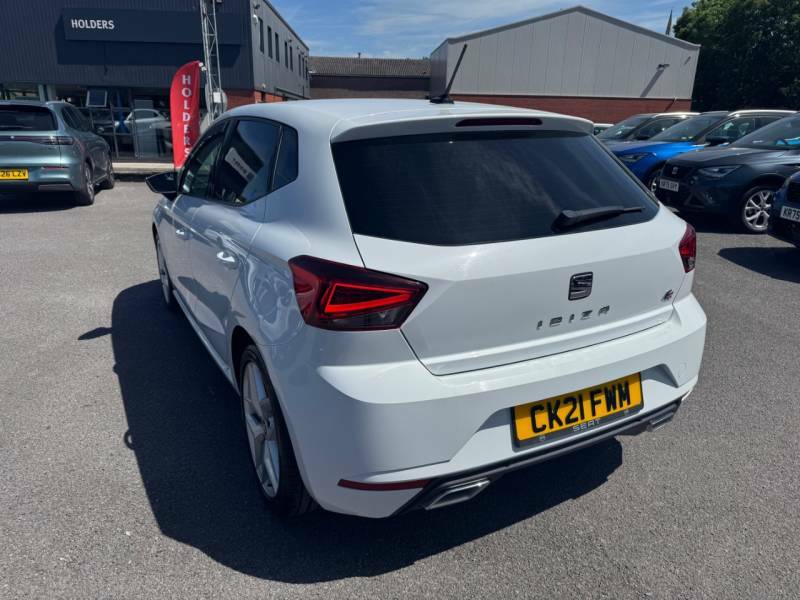 Seat Ibiza 1.0 Tsi 95 Fr Ez - 2021 21 CK21FWM White #5