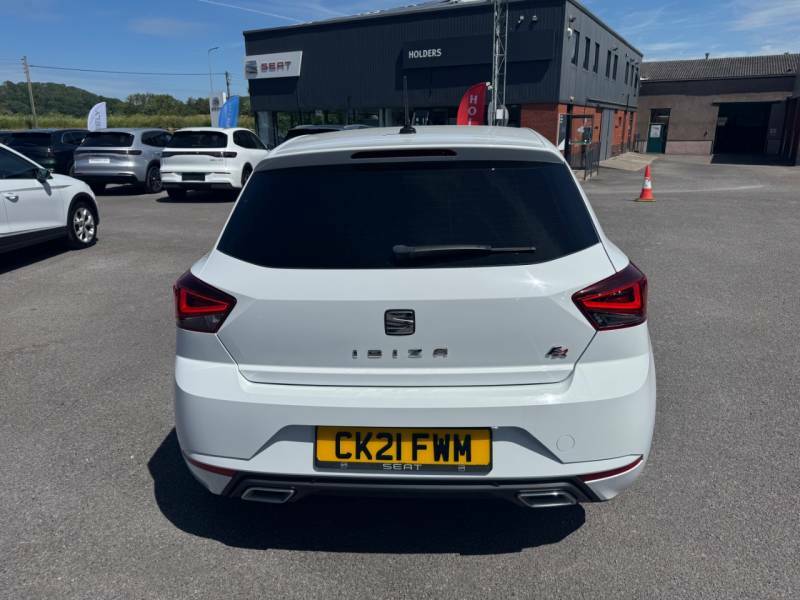 Seat Ibiza 1.0 Tsi 95 Fr Ez - 2021 21 CK21FWM White #4