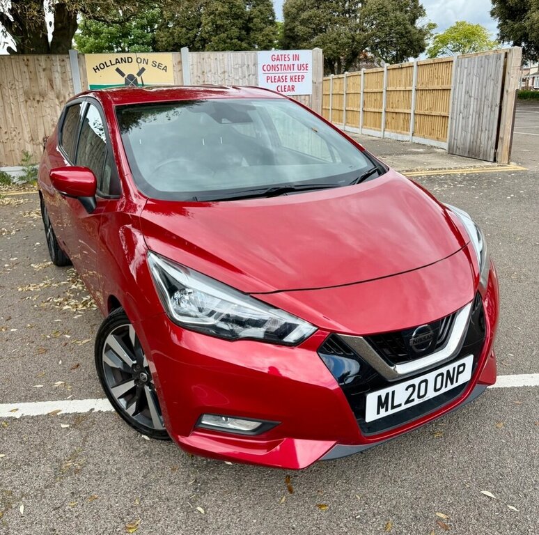 Nissan Micra 1L Tekna Red