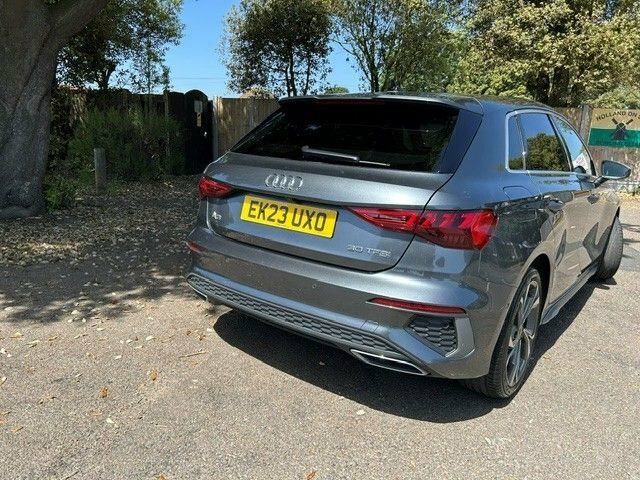 Audi A3 1L S Line EK23UXO Grey #3
