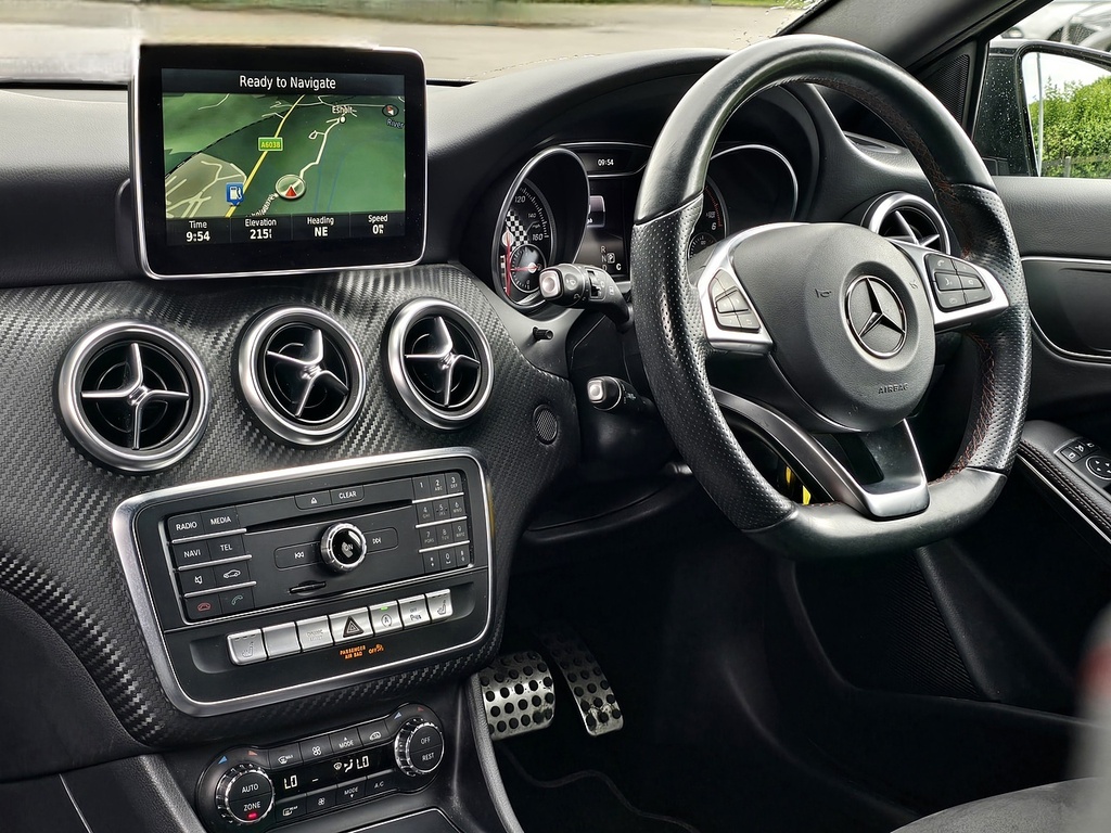 Mercedes-Benz A Class A200d Amg Line YF65OOG Silver #2