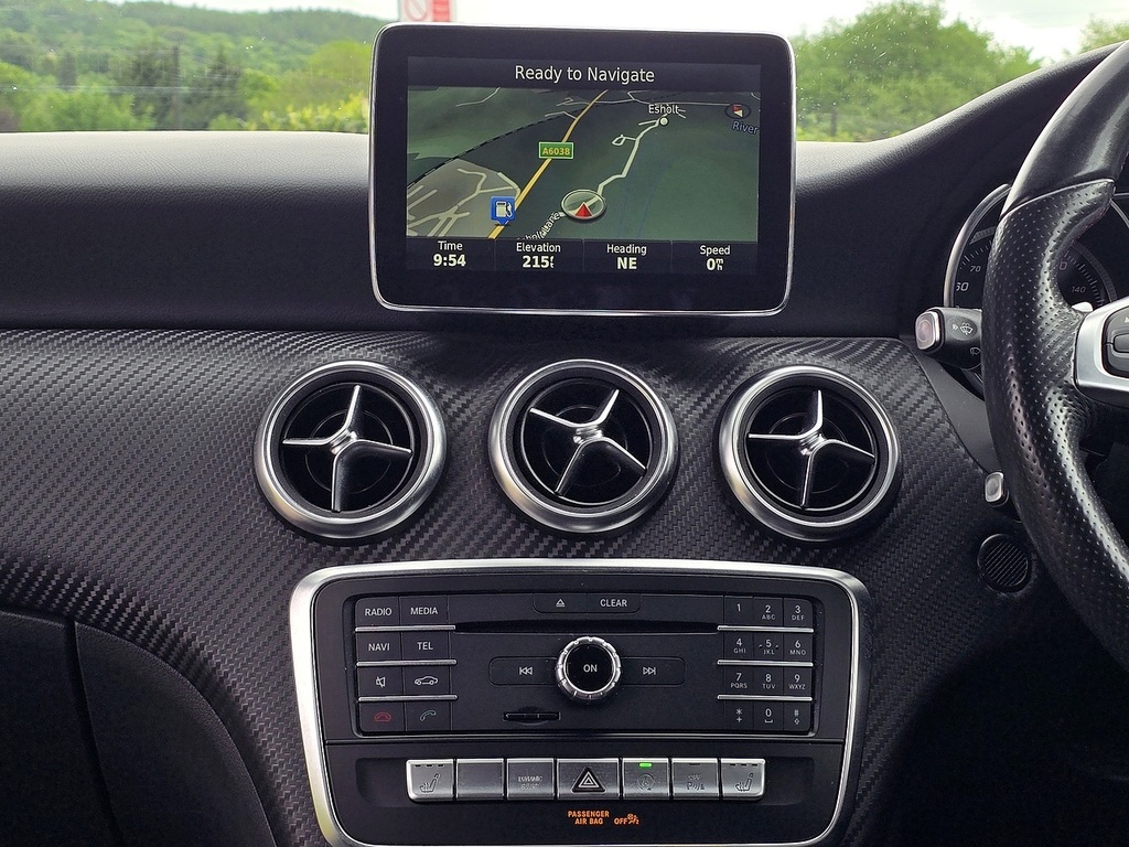 Mercedes-Benz A Class A200d Amg Line YF65OOG Silver #6