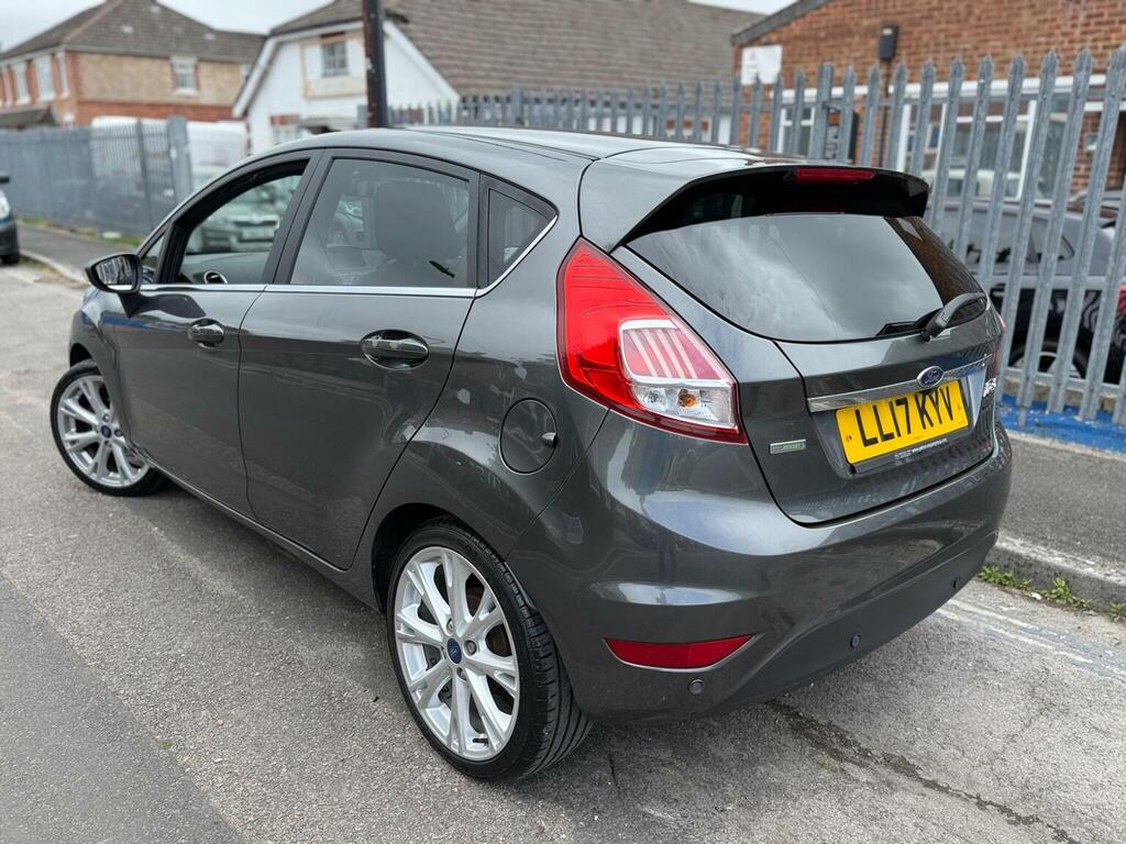 Ford Fiesta Hatchback 1.0T Ecoboost Titanium X Euro 6 Ss LL17KYV Grey #6