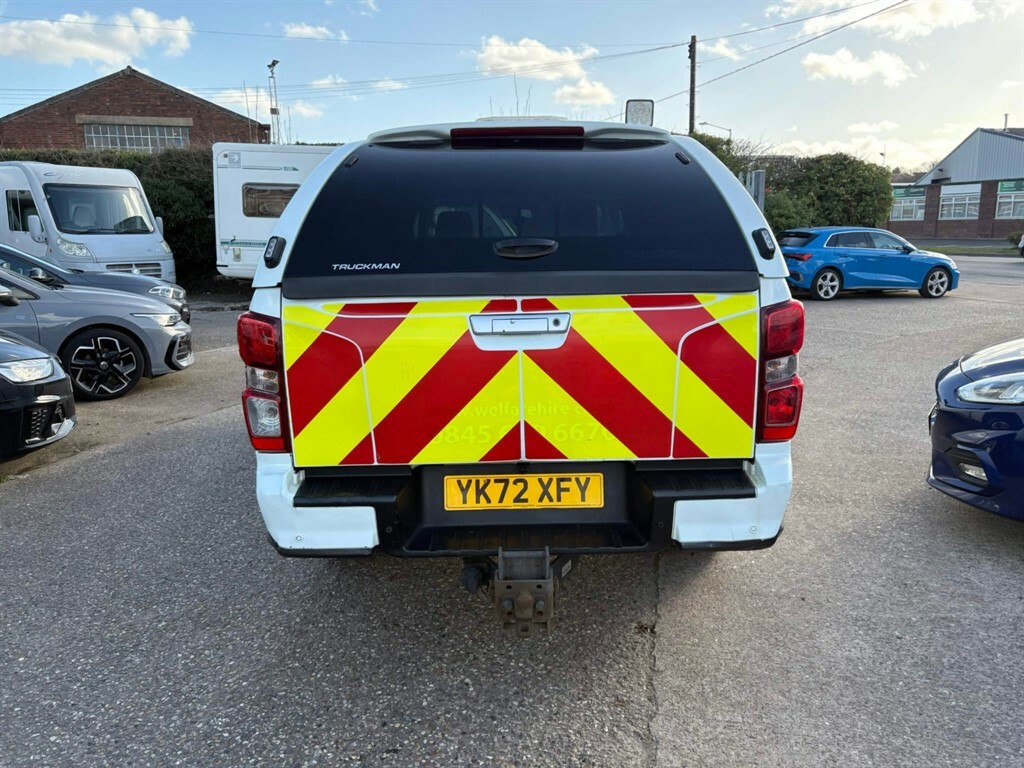 Isuzu D-Max 1.9 Dl20 Double Cab 4X4 YK72XFY White #4
