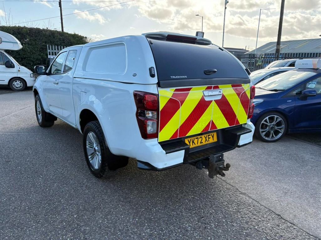 Isuzu D-Max 1.9 Dl20 Double Cab 4X4 YK72XFY White #6