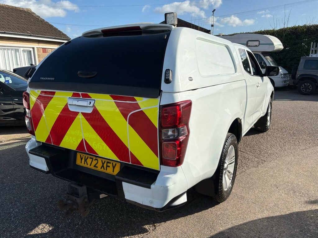 Isuzu D-Max 1.9 Dl20 Double Cab 4X4 YK72XFY White #3