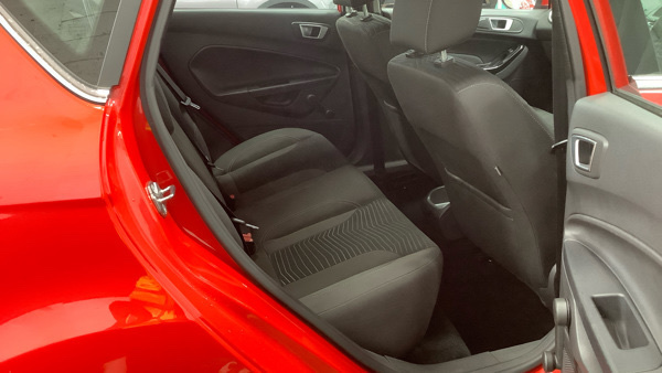 Ford Fiesta 1.0T Ecoboost Zetec Hatchback FN17EYW Red #6