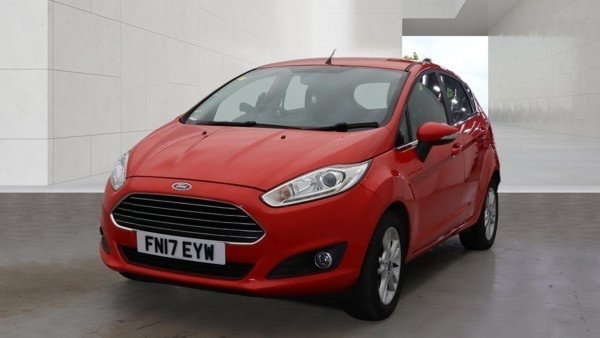 Ford Fiesta 1.0T Ecoboost Zetec Hatchback FN17EYW Red #2