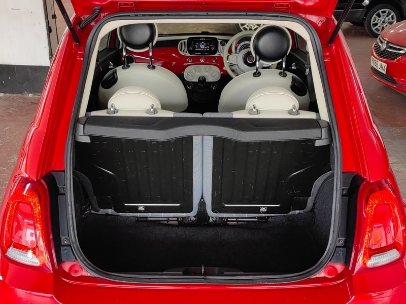 Fiat 500 1.2 Lounge Hatchback WO67EFC Red #6