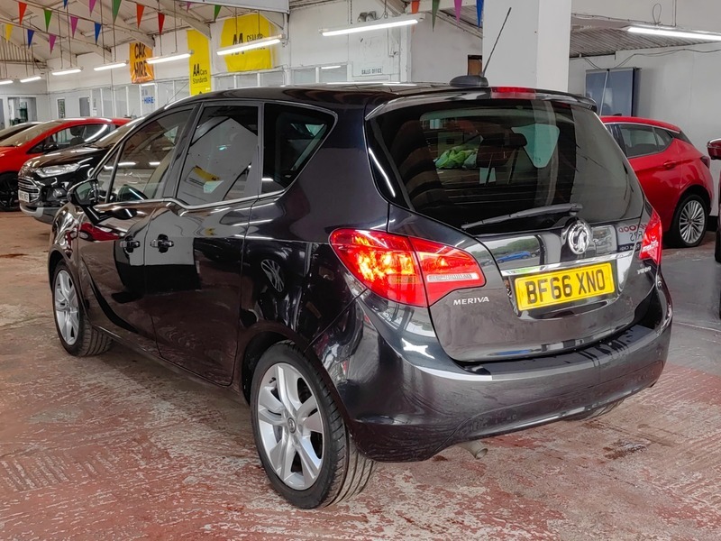 Vauxhall Meriva 1.4I Turbo Se Mpv BF66XNO Black #4