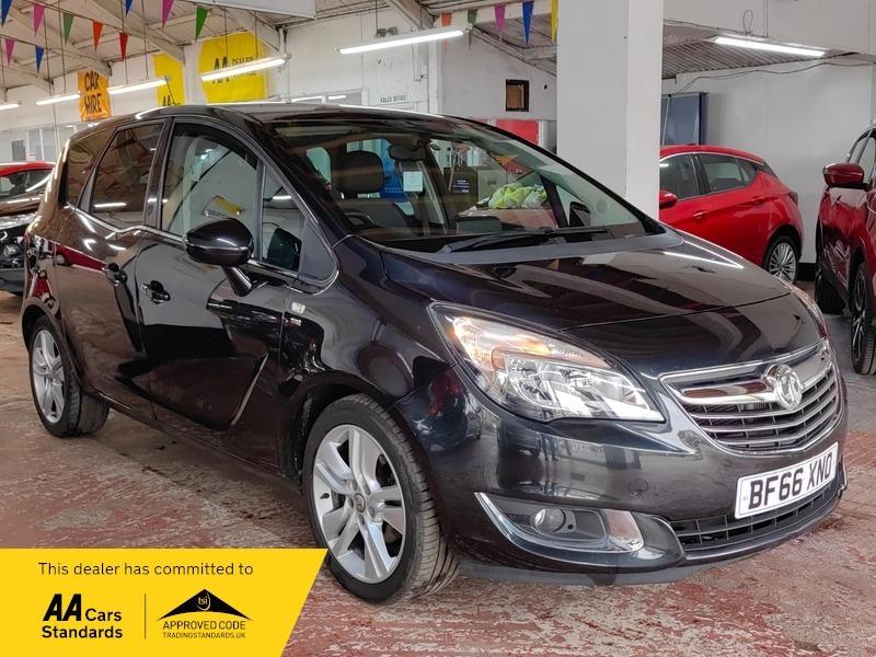 Vauxhall Meriva 1.4I Turbo Se Mpv Black