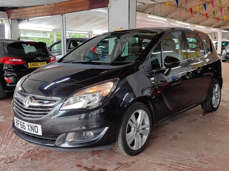 Vauxhall Meriva 1.4I Turbo Se Mpv BF66XNO Black #3
