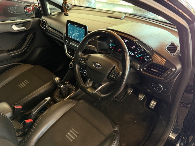 Ford Fiesta 1.0T Ecoboost St-line X SN68UZY Black #4