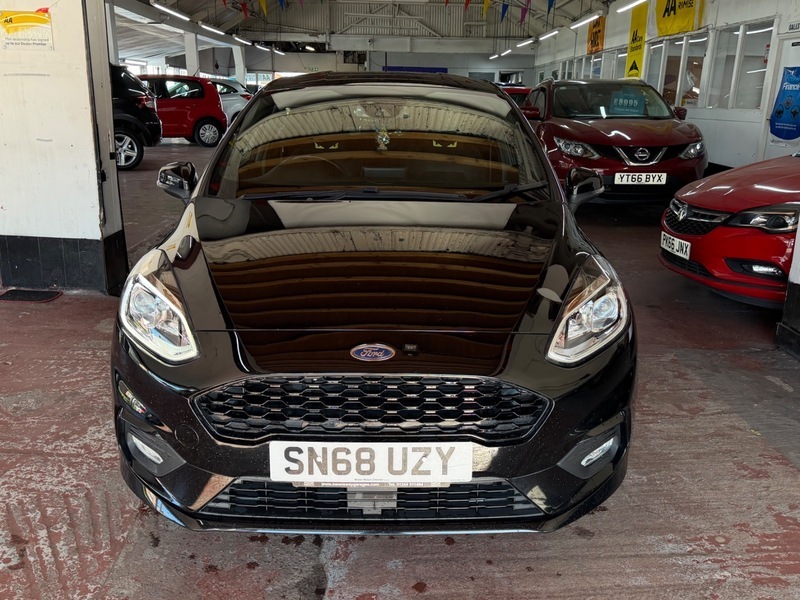 Ford Fiesta 1.0T Ecoboost St-line X SN68UZY Black #2