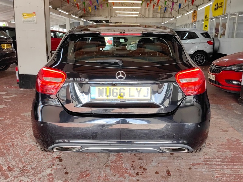 Mercedes-Benz A Class A180d Sport Executive Hatchback WU66LYJ Black #5