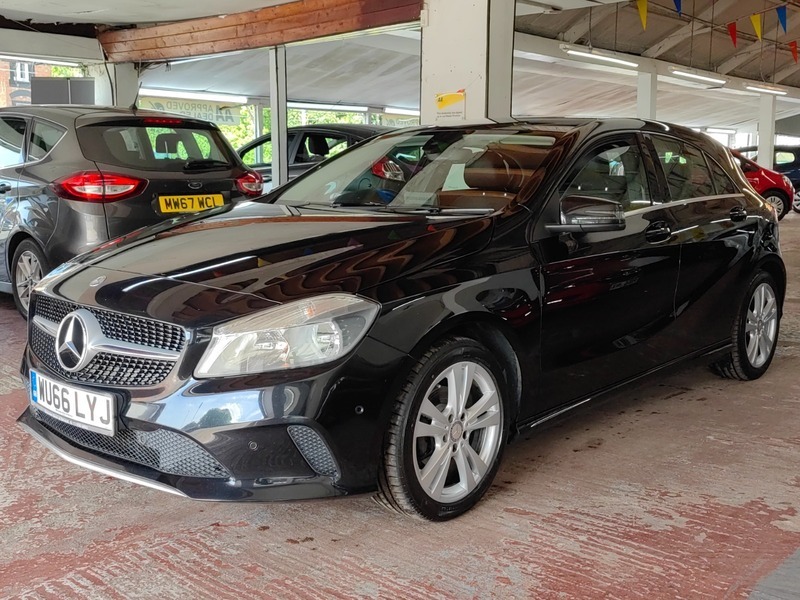 Mercedes-Benz A Class A180d Sport Executive Hatchback WU66LYJ Black #3