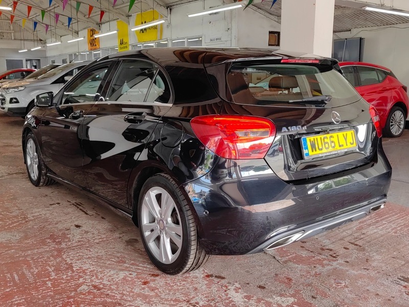 Mercedes-Benz A Class A180d Sport Executive Hatchback WU66LYJ Black #4