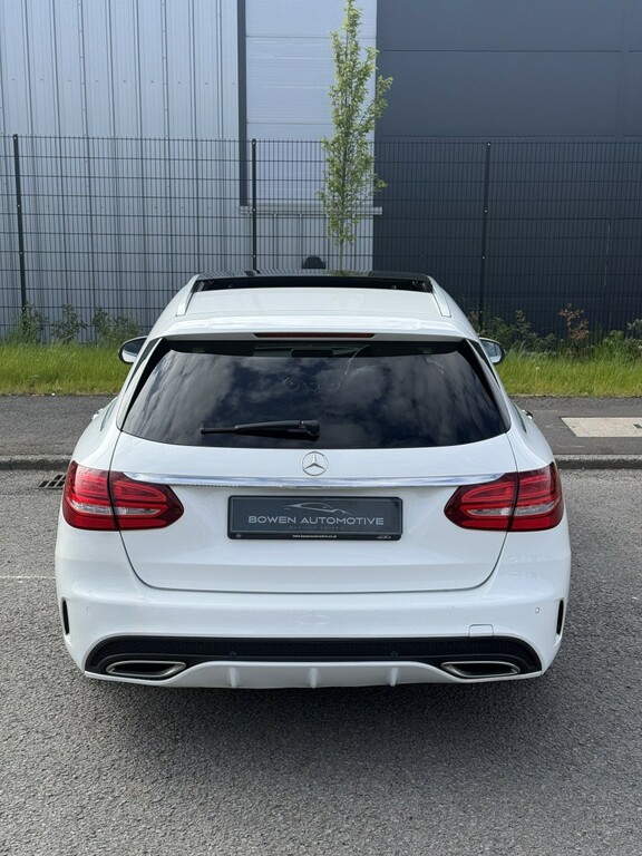 Mercedes-Benz C Class Estate 2.1 C220 Bluetec Amg Line 201515 DA15VRG White #6