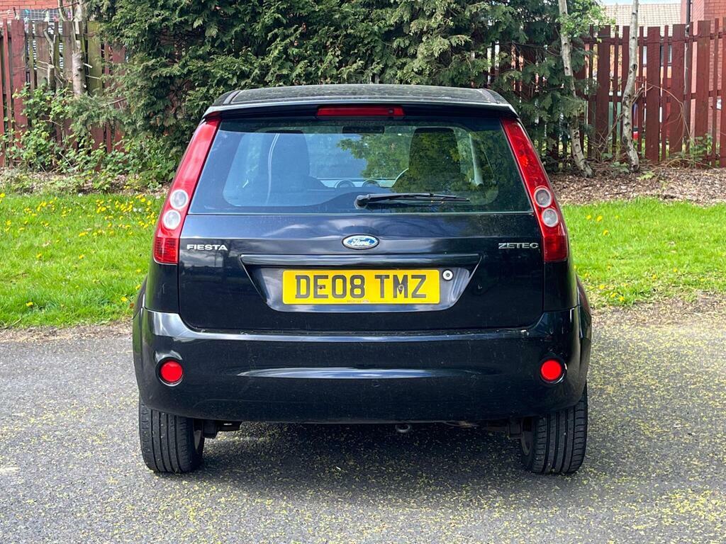 Ford Fiesta 1.25 Zetec Blue Edition DE08TMZ Black #6