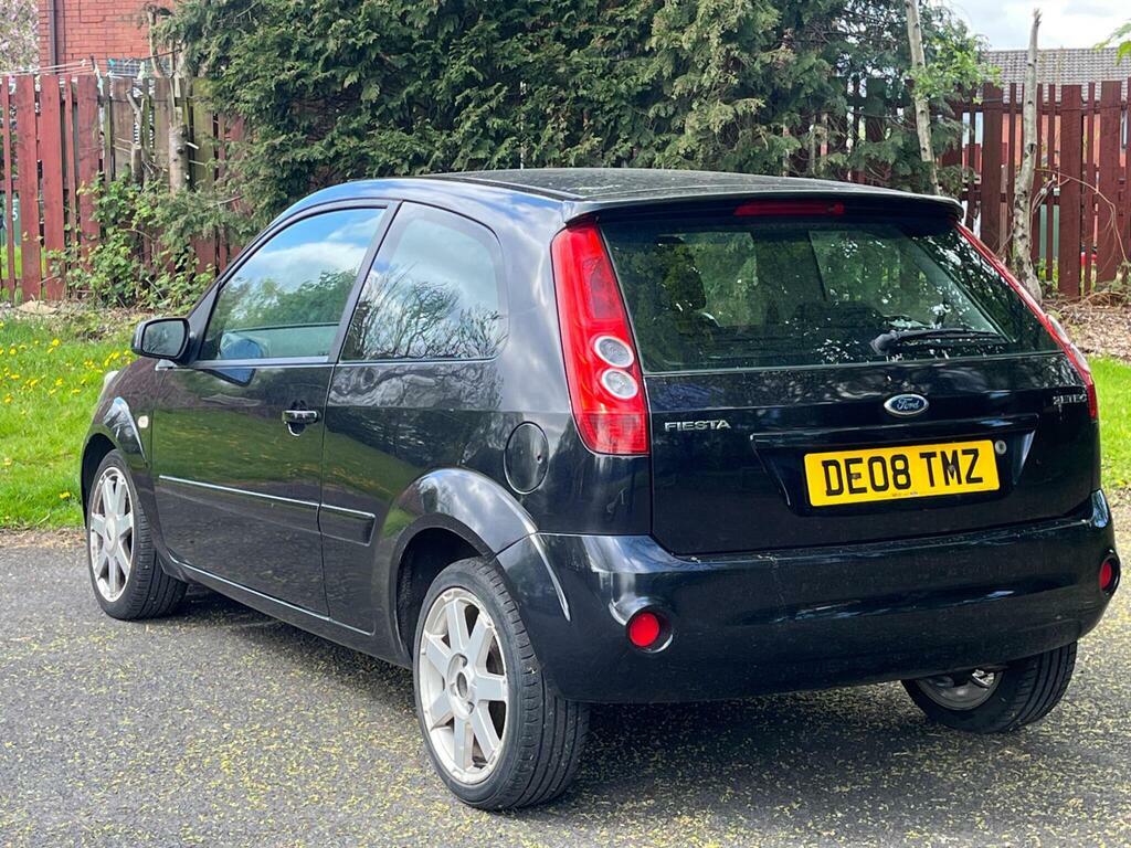 Ford Fiesta 1.25 Zetec Blue Edition DE08TMZ Black #5