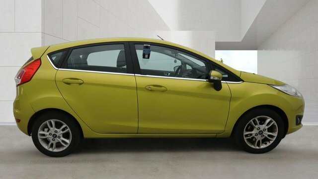 Ford Fiesta 1.0T Ecoboost Zetec Hatchback YC66LUD Yellow #5