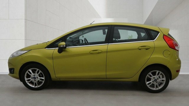 Ford Fiesta 1.0T Ecoboost Zetec Hatchback YC66LUD Yellow #6