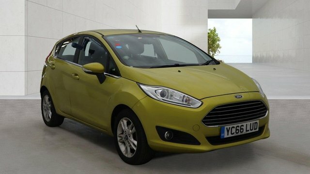 Ford Fiesta 1.0T Ecoboost Zetec Hatchback Yellow