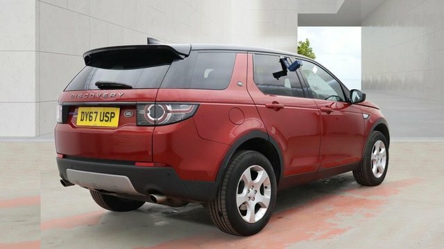 Land Rover Discovery Sport 2.0 Td4 Hse Suv DY67USP Red #4