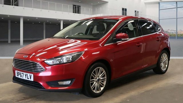 Ford Focus 1.0T Ecoboost Zetec Edition BP67YLV Red #2