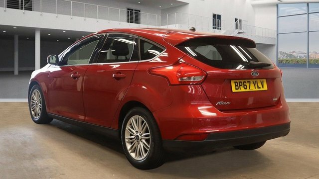 Ford Focus 1.0T Ecoboost Zetec Edition BP67YLV Red #3