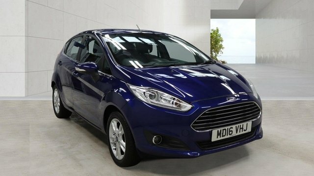 Ford Fiesta 1.0T Ecoboost Zetec Hatchback Blue