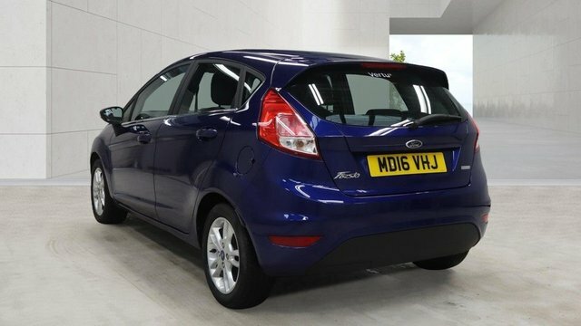 Ford Fiesta 1.0T Ecoboost Zetec Hatchback MD16VHJ Blue #3