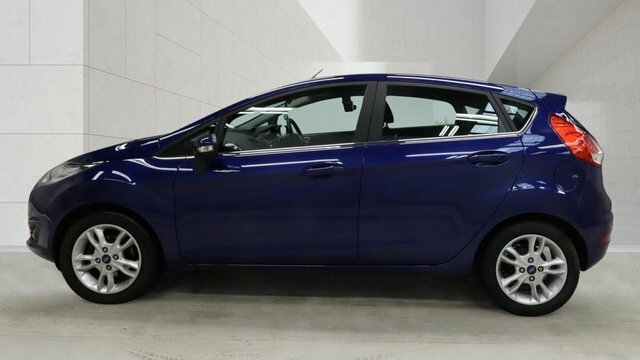 Ford Fiesta 1.0T Ecoboost Zetec Hatchback MD16VHJ Blue #6