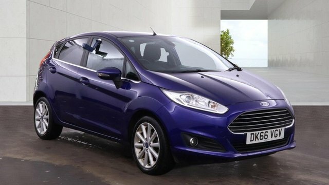 Ford Fiesta 1.0T Ecoboost Titanium Hatchback Blue