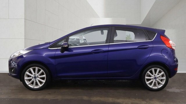 Ford Fiesta 1.0T Ecoboost Titanium Hatchback DK66VGV Blue #6
