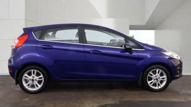Ford Fiesta 1.0T Ecoboost Zetec Hatchback WJ15SWW Blue #5