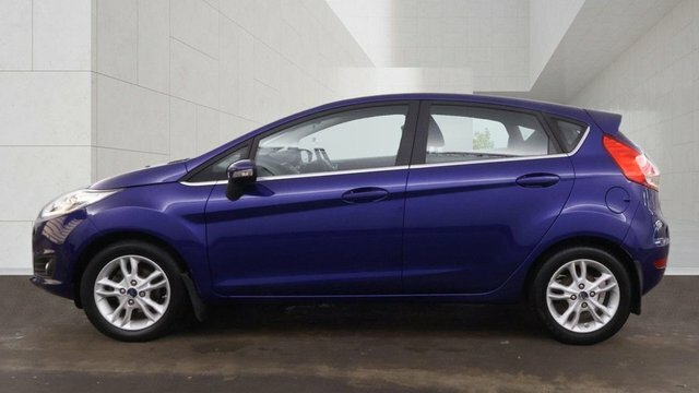 Ford Fiesta 1.0T Ecoboost Zetec Hatchback WJ15SWW Blue #6