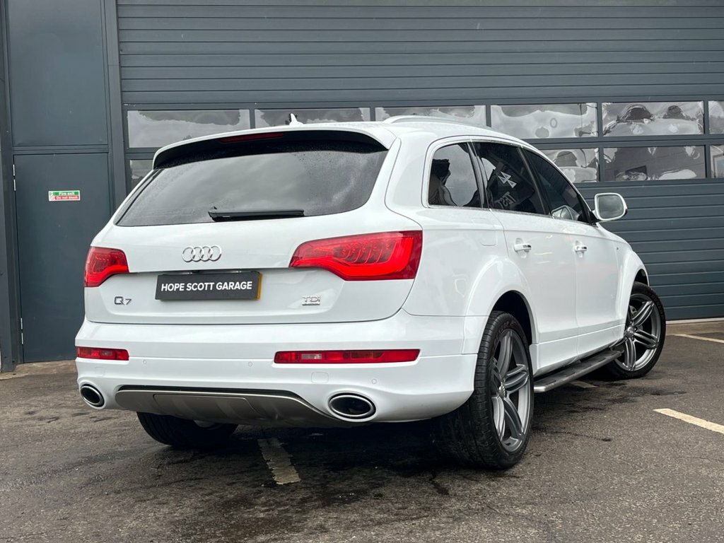 Audi Q7 3L S Line Sport Edition White #6