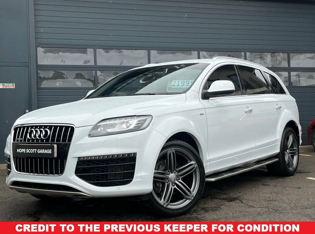 Audi Q7 3L S Line Sport Edition White