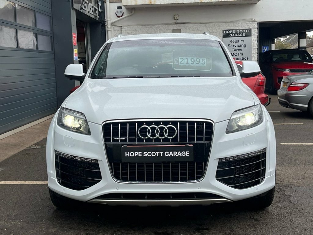 Audi Q7 3L S Line Sport Edition White #3