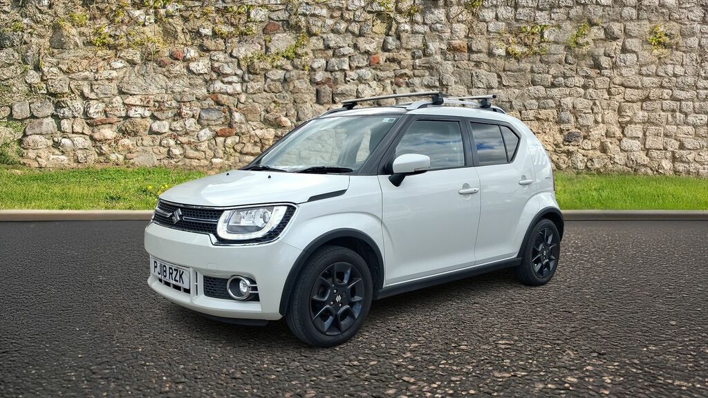 Suzuki Ignis 1.2 Dualjet Mhev Sz5 Hatchback Hybrid M PJ18RZK White #3