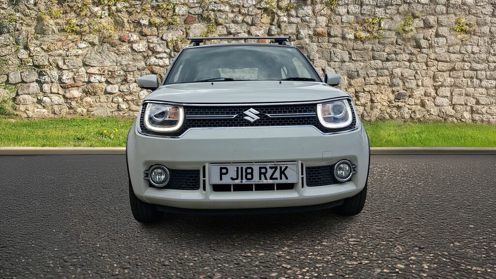 Suzuki Ignis 1.2 Dualjet Mhev Sz5 Hatchback Hybrid M PJ18RZK White #2