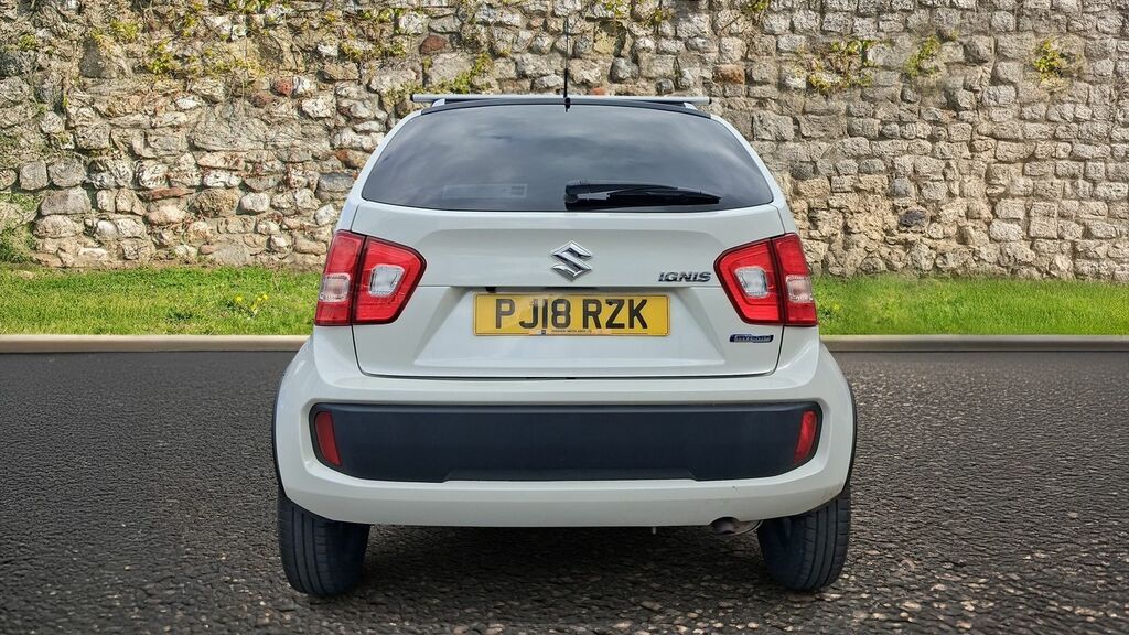 Suzuki Ignis 1.2 Dualjet Mhev Sz5 Hatchback Hybrid M PJ18RZK White #6
